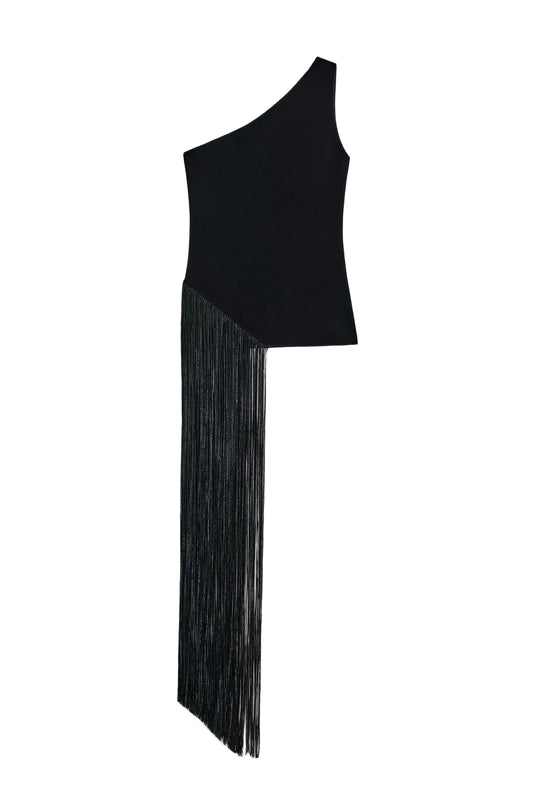 Women Tassel Knitted Top | Sleeveless | Holiday | Summer