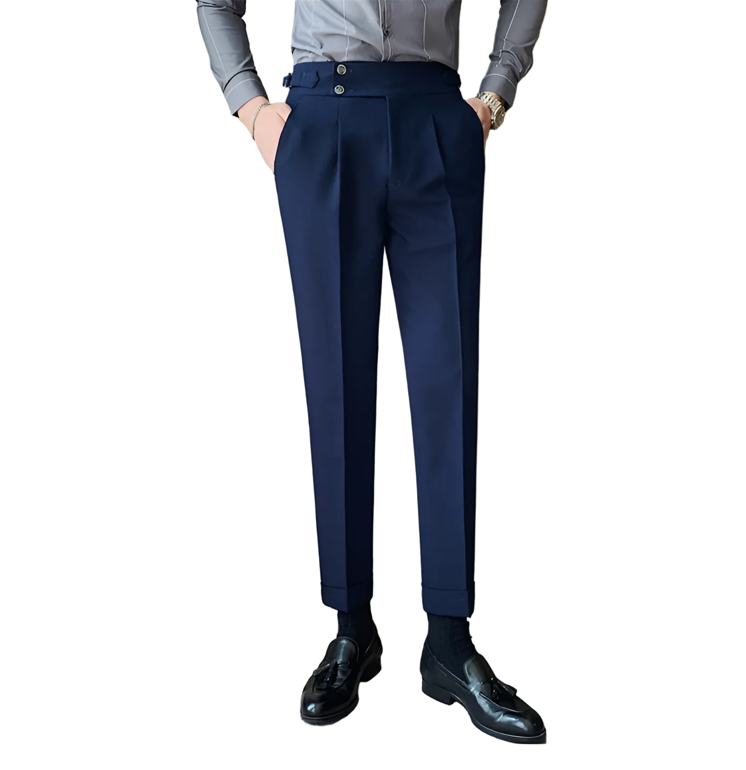 Men High Waisted Vintage Pants | Men Old Money Formal Pants | Formal O Paris Republica Men High Waisted Vintage Pants | Men Old Money Formal Pants | Formal O Paris Republica