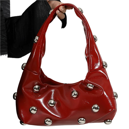 Women Rivet Handbag