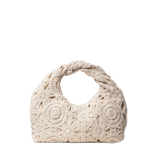 Women Pattern Woven Handbag | Bohemian Beach Bag | Crochet