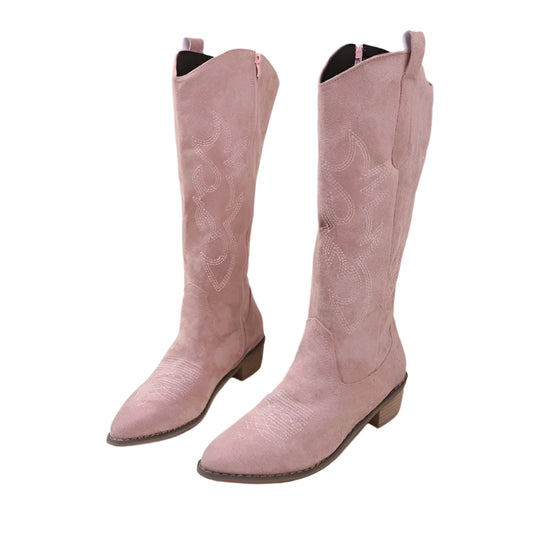 Women Embroidered Western Cowboy Boots | Knee High Boots | Long boots