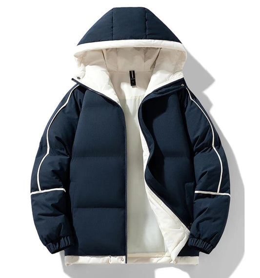 Unisex Thick Hooded Puffer Jacket | Windbreaker Jacket | Warm Parka Winter Jacket