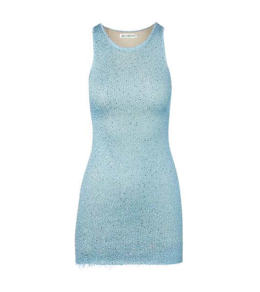 Women Summer Sequin Dress | Sleeveless | Glitter Lace Mini Dress
