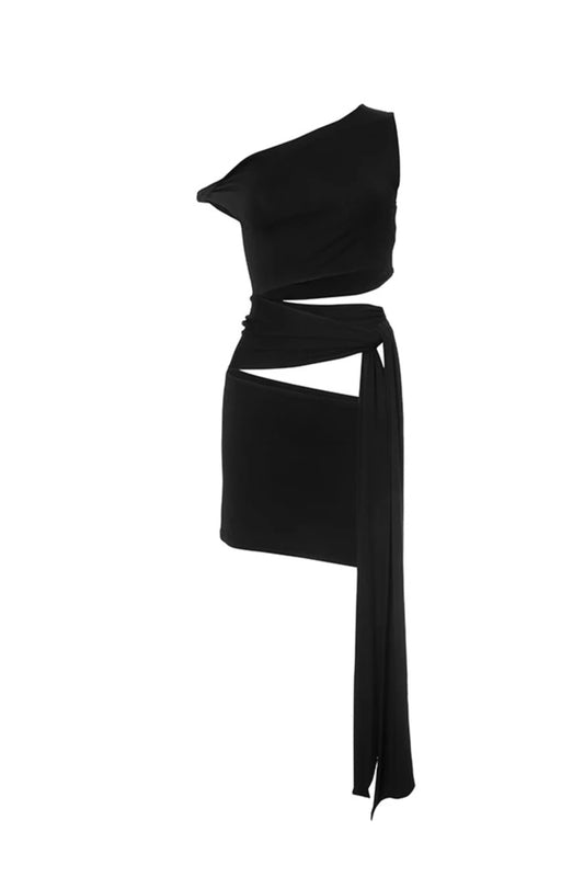 Women Summer Tie Short Dress | Strapless | Sleeveless