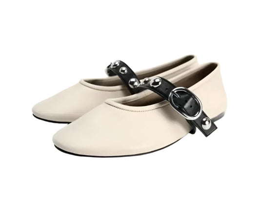 Women Leather Ballet Flats | Mary Jane Flats | Ballerina Flats