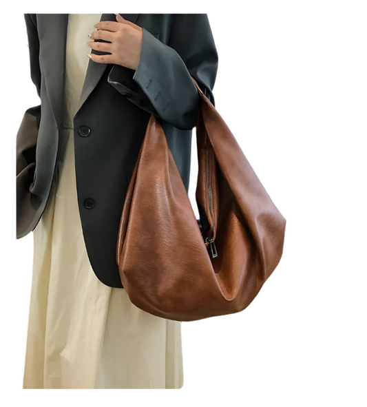 Women Soft Leather Crossbody Handbag | Shopper Bag