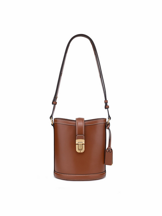 Women Designer Leather Bucket Bag | Shoulder Bag