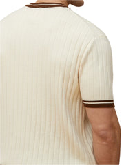 Men Vintage Round Neck Knit Top | Patchwork Knit Pullover | Casual Slim Top