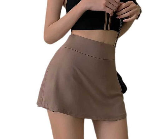 Women High Waisted Short Tennis Skirt | A-line Summer Mini Skirt