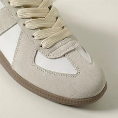 Men Leather German Army Trainers | Casual Walking Shoes | Jogging Sneakers | Tennis Trainers