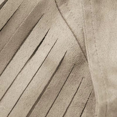 Women Cropped Spring Fringe Jacket | Tassel Jacket