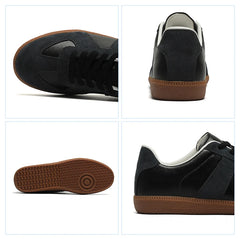 Unisex Casual Sneakers | Men Sneakers | Women Sneakers | German Army Trainers | Genuine Leather