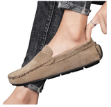 Men's Leather Suede Slip-ons | Casual Loafers Moccassins