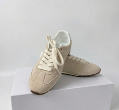 Women Genuine Leather Shoes | Flat Casual Sport Shoes | Comfortable | Breathable | German Trainers