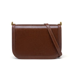Women Vintage Genuine Leather Flap Bag