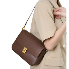 Women Leather Satchel Shoulder Bag