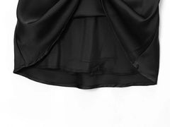 Women Satin Lace Top | Lace Corset Top | Black Backless Top | Camisole | Sleeveless Top | Party