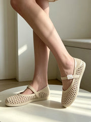 Women Mary Jane Jelly Sandals | Hollow | Breathable Jelly Shoes | Summer | Beach Shoes