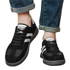 Men Genuine Leather Casual Shoes | Skate Shoes |  Non-slip Sneakers