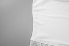 Women Lace Trim Tank Top | V-Neck | Crop Top | Y2k