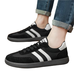 Men Genuine Leather Casual Shoes | Skate Shoes |  Non-slip Sneakers