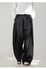Men Dress Pants | Casual | Flare Trousers | Draped | Straight