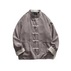 Men Tracksuit | Spring | Corduroy Two-Piece Set | Casual Jacket | Vintage