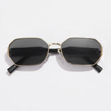 Vintage Rectangle Sunglasses | Retro Metal Rectangle Sunglasses