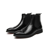 Men Leather Chelsea Boots