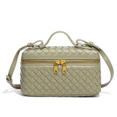 Women Woven Lunch Box Bag | Shoulder Bag | Crossbody Bag | Box bag