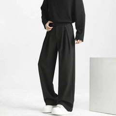 Men Naples Suit Pants | Casual Retro Trousers | Light
