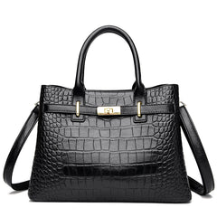 Women 3-layer Leather Handbag | Shoulder Bag