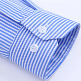 Men’s Classic Long Sleeves Stripe Shirt