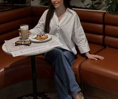 Women Casual Loose Top | Wide Sleeve Shirt | Summer Minimalist Holiday Top