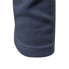 Men's Full Sleeves Polo Shirt | Luxury Golf Polo Shirt | Turn Down Collar