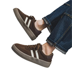 Men Suede Sneakers | Skateboard Shoes