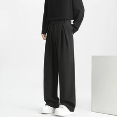 Men Naples Suit Pants | Casual Retro Trousers | Light
