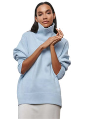 Women Oversized Thick Turtleneck Sweater