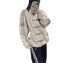 Unisex Baseball Jacket | Button Design | Spring | Autumn | Stand Collar | Sporty | Open Cardigan