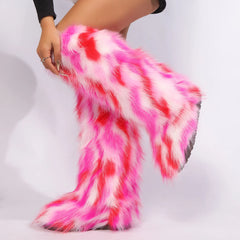 Women Over-The-Knee Boots | High Boots | Winter | Fur Snow Boots | Warm Boots | Non-Slip