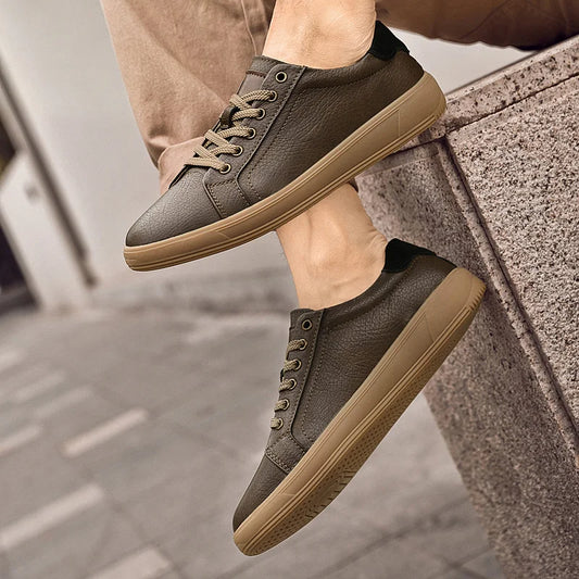 Men Genuine Leather Shoes | Casual Shoes | Sports Sneakers