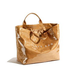 Women PVC Tote Bag | Minimalist Large Capacity Top Handle Bag | Commuter Bag