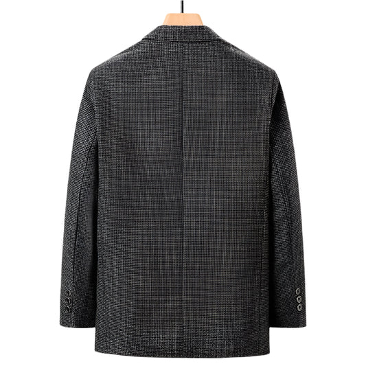 Men Premium Textured Blazer | Business Casual