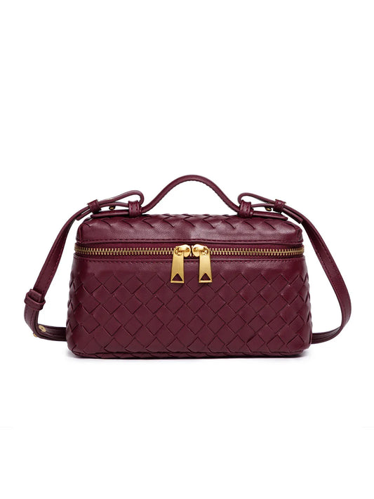 Women Woven Lunch Box Bag | Shoulder Bag | Crossbody Bag | Box bag