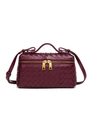 Women Woven Lunch Box Bag | Shoulder Bag | Crossbody Bag | Box bag