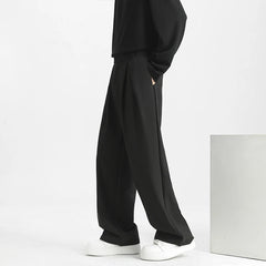 Men Naples Suit Pants | Casual Retro Trousers | Light