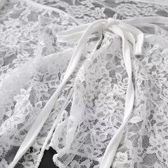 Women Lace Embroidered Cover Up | Lace Skirt | Hip Scarf