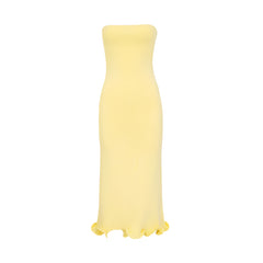 Women Strapless Knitted Dress | Party Dress