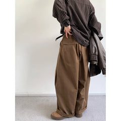 Men Wide Leg Pants | High Waist | Straight | Loose | Casual Pants