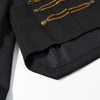 Women Napoleon Jacket | Elegant Office Short Coat | Stand Collar | Spring Jacket | Military Jacket